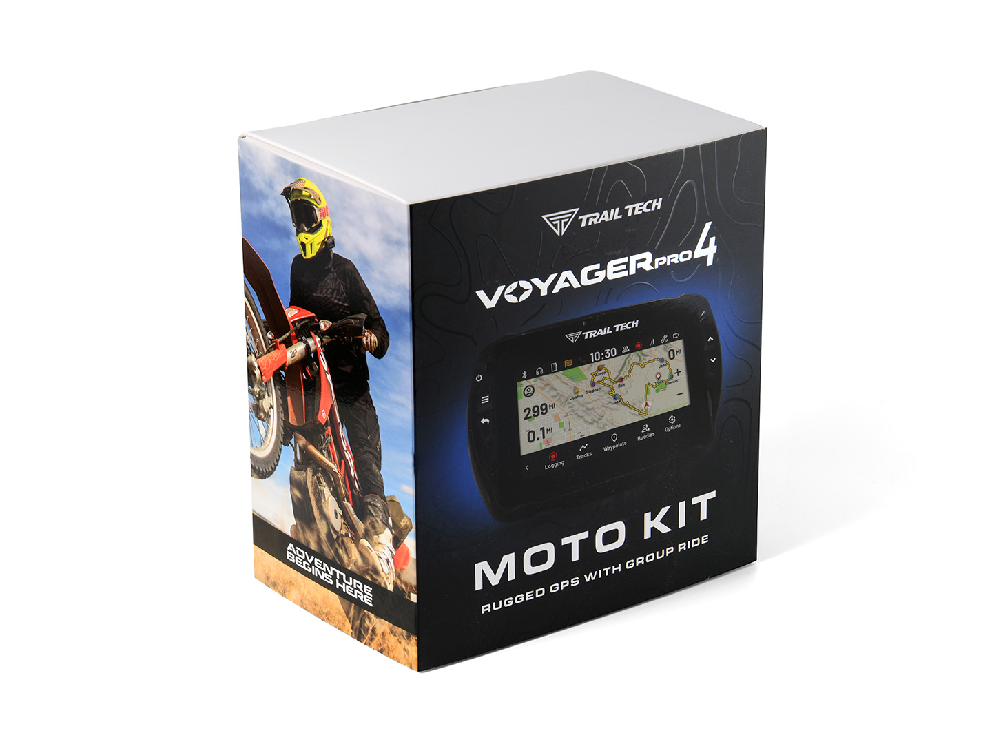 Voyager Pro4 MOTO Kit | Motorcycle GPS Dash & Buddy Tracking