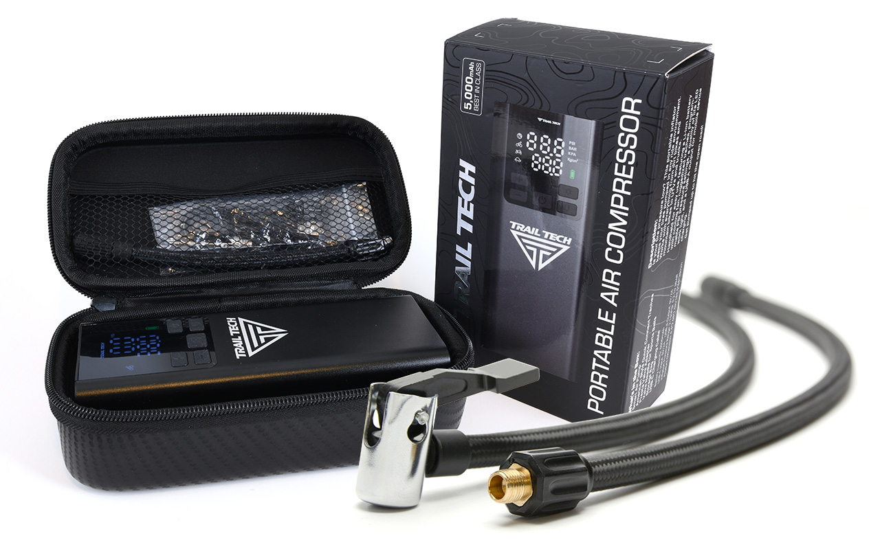 Portable Air Compressor Bundle with Hard Case and Long Hoses