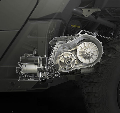 NUMATIX controlled CVT on a 2027 Polaris XPEDITION ADV side-by-side.