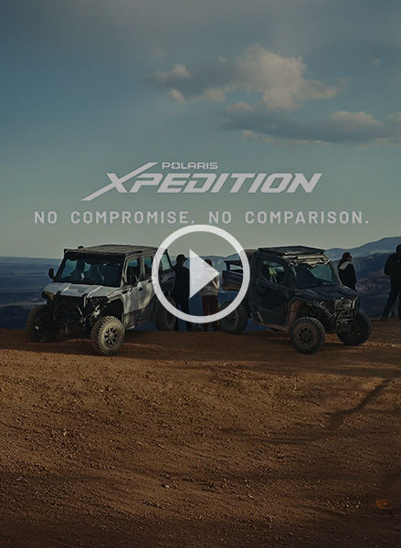 Play the 2027 Polaris XPEDITION Reveal video.
