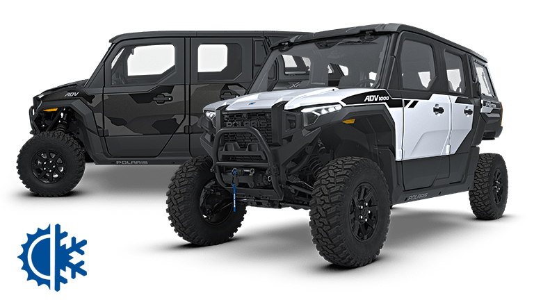 Browse 2027 Polaris XPEDITION ADV Enclosed Cab Performance side-by-sides.
